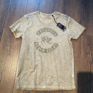 Parasuco Heather Gray Logo Short Sleeve Tee